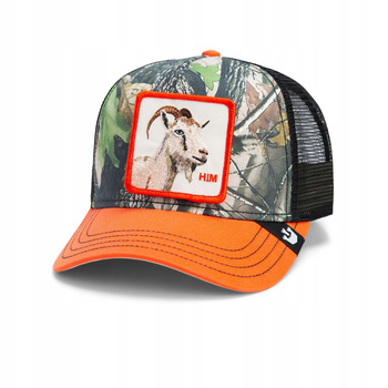 Czapka z daszkiem moro koza Goat HIM Goorin Bros. Czapka real tree