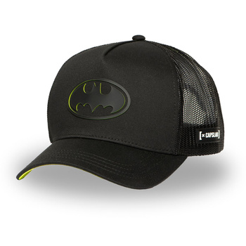Czarna Czapka z Daszkiem BATMAN Capslab czapka Batman trakerka