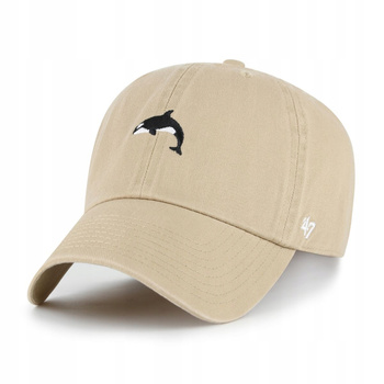 Beżowa czapka z daszkiem Orka '47 Brand Czapka z Orką