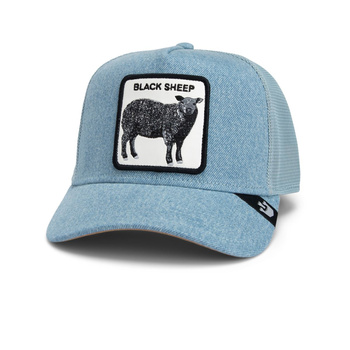 Czapka owca Niebieska czapka z daszkiem Black Sheep czarna owca Goorin Bros