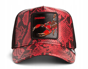 GOORIN BROS. czapka z daszkiem DAGGER FINAL BLOW czapka czerwony skorpion