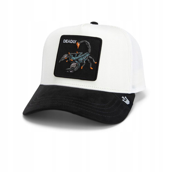 Czapka z daszkiem Deadly Skorpion Goorin Bros Czapka zamszowa ze skorpionem