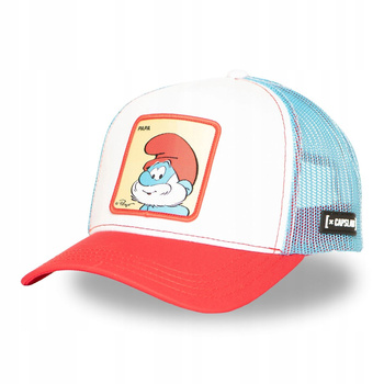 Czapka z daszkiem Smerfy Capslab Czapka z Papą Smerfem the SMURFS unisex