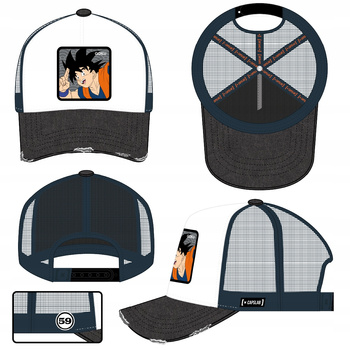 Czapka z daszkiem GOKU Dragon Ball Capslab Czapka Goku trakerka unisex