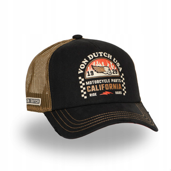 Czapka Von Dutch czapka z daszkiem MOTORCYCLE PARTS CALIFORNIA motocyklisty
