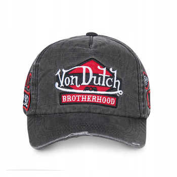 Czapka Von Dutch Jack BROTHERHOOD Grey Czapka z daszkiem Von Dutch unisex