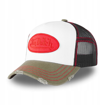 Czapka Von Dutch Czapka z daszkiem Von Dutch jasny panel porwany daszek