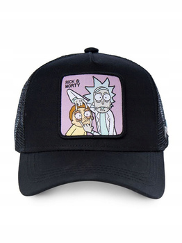 Czarna czapka z daszkiem Rick Capslab Czapka Rick & Morty Trakerka