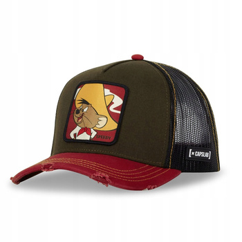Czapka z Daszkiem Speedy Gonzales Capslab Looney Tunes Czapka Mysz Trucker