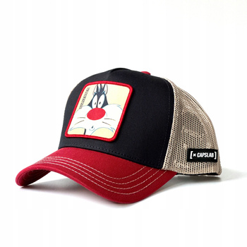 Czapka z daszkiem Sylwester Capslab LOONEY TUNES Czapka kot Sylwester unise