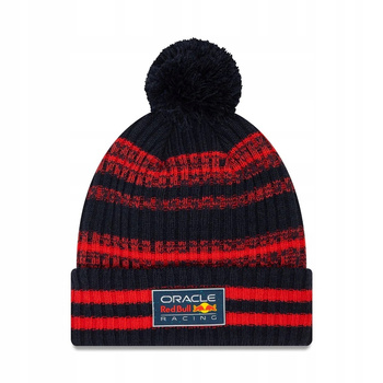 Czapka zimowa Red Bull Racing F1 New Era beanie Czapka Red Bull z pomponem
