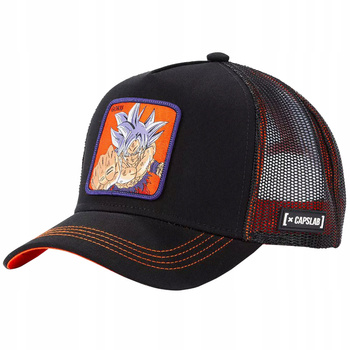 Czapka Goku Dragon Ball Z Black Orange Trucker Czapka z daszkiem GOKU